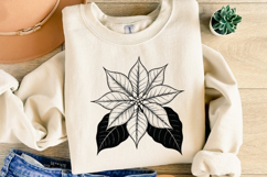 Christmas flower Svg | Christmas svg | Shirt Svg Product Image 4