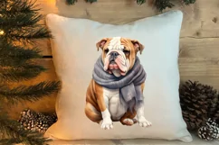 Cold Weather Dogs Sublimation Clipart, Christmas PNG Product Image 4