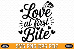 Love at first Bite SVG | Quotes | SVG Cut files Product Image 1