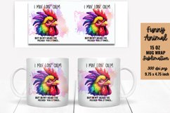 Funny Animal Quotes Mug Wrap Sublimation Product Image 1