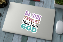 Bible Verses &amp; Inspirational Sticker SVG Bundle Product Image 3