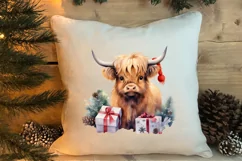 Christmas Farm Animals Clipart, Christmas PNG Product Image 4