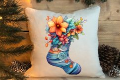 Beautiful Christmas Watercolor Clipart, Beautiful Christmas Product Image 4