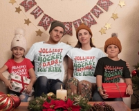 Retro Christmas Hockey Family SVG PNG Funny Matching Family Product Image 2