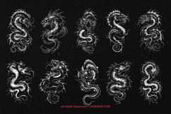 10 Bundle Dark Art Monster Eel Dragon Serpent Legend Beast Product Image 6