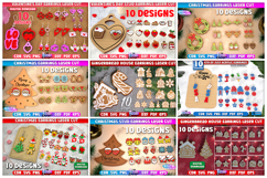 400 Earrings Mega Bundle Laser Cut,Wood Engraved Jewelry SVG Product Image 5
