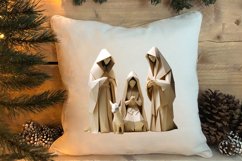 Christmas Origami Style Sublimation, Christmas PNG Product Image 4