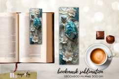 STAINED GLASS turtle| marine Bookmark png Product Image 1