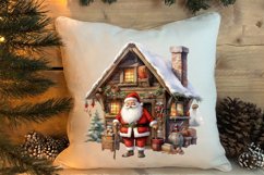 Cute Christmas Set Sublimation Clipart, Christmas PNG Product Image 4