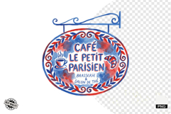 Summer Café Moments Parisian Clipart Product Image 1