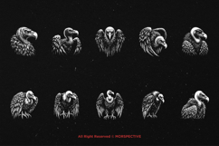10 Bundle Dark Art Condor Bird Predator Vulture Beast Product Image 6