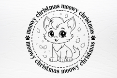 Christmas Cat Ornaments SVG Product Image 4
