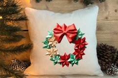 Christmas Origami Style Sublimation, Christmas PNG Product Image 4