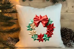 Christmas Origami Style Sublimation, Christmas PNG Product Image 4