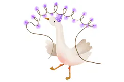 Happy Birthday Goose . Birth . Baby Shower Product Image 4
