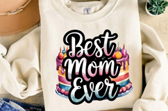 Best Mom Ever Sublimation, Happy Mother&#039;s Day Png Product Image 4