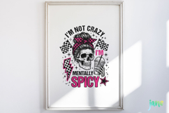 Funny Antisocial skulls PNG Product Image 2