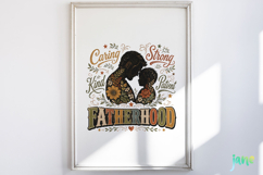 Retro Vintage Floral Father's Day PNG Product Image 2