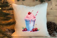 Pastel Christmas Coffee Cup Sublimation, Christmas Clipart Product Image 4