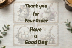 Easter Bunny Coaster Sublimation PNG Product Image 4