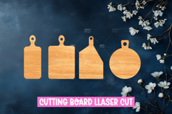 4 Wooden Cutting Board Shapes for Laser Cut Product Image 1