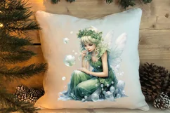 Fantasy Fairytale Christmas Clipart Sublimation Product Image 4