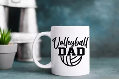 Volleyball dad svg, SVG files for cricut, laser cut files Product Image 3