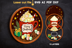 Christmas Signs Bundle SVG laser cut files for Glowforge Product Image 4