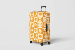 Nordic Folk Symbols Checkerboard Product Image 4
