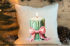 Pastel Christmas Shublimation Clipart, Pastel Christmas Clip Product Image 4