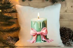 Pastel Christmas Shublimation Clipart, Pastel Christmas Clip Product Image 4