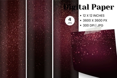 red glitter Background Wallpaper Sparkles Digital Paper_1 Product Image 1