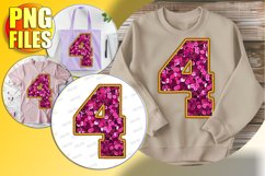 4 Doodle Letter Style Design Festive Winter Magic! Product Image 1