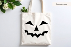 Happy Jack O Lantern Face SVG Product Image 4