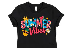 Summer Vibes Svg | Svg Files for Cricut | Shirt Svg Product Image 3