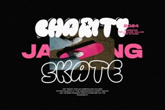 Pinky Funky - Bubble Graffiti Font Product Image 4