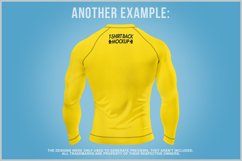 Compression T-Shirt Mockup - Back View Product Image 4