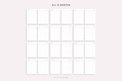 2026 Monthly Calendar on Two Pages with Notes, Printable Product Image 4