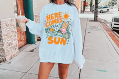 Here Comes The Sun PNG, Preppy Coastal Summer Sublimation Product Image 4