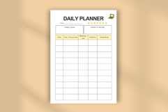 Remote Daily Work Planner Editable Canva Template for Remote Product Image 4