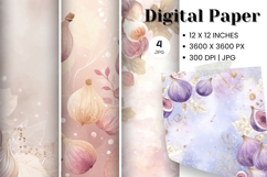 Fig Fruit Background Wallpaper Scrapbook Product Image 1