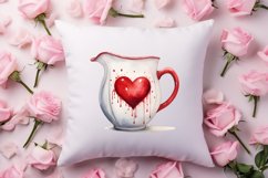 Watercolor Valentines Day Clipart, Christmas Clipart Product Image 4