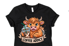 Coffee Addict svg | Svg Files for Cricut | Shirt Svg Product Image 3