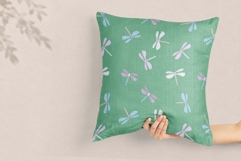 Pastel Dragonflies Seamless Pattern Product Image 4