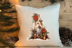 Funny Christmas Boy At Home Clipart Sublimation Product Image 4