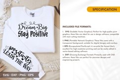 Positivity T-shirt Designs SVG Bundle, Sleeve T-shirt Product Image 4