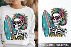 Funny Skeleton Messy Sublimation Design - Funny Skeleton PNG Product Image 1