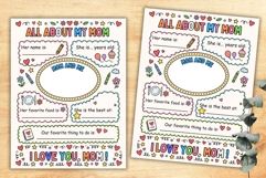 All About My Mom Editable Canva Template Product Image 4