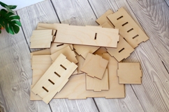 Miniature chair 1:12 scale digital download file laser cut Product Image 4