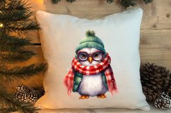 Christmas Farm Animals Sublimation Clipart Product Image 4